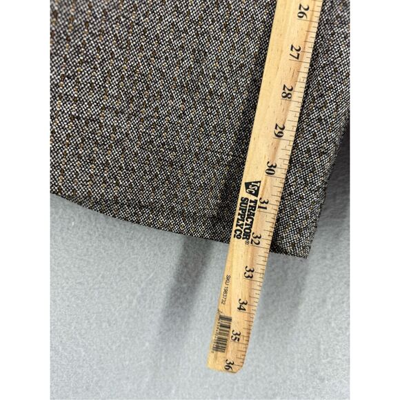 NWT Soft Surroundings Womens Heathered Tweed Wide Leg Trousers Pants Size 4 - Picture 7 of 10